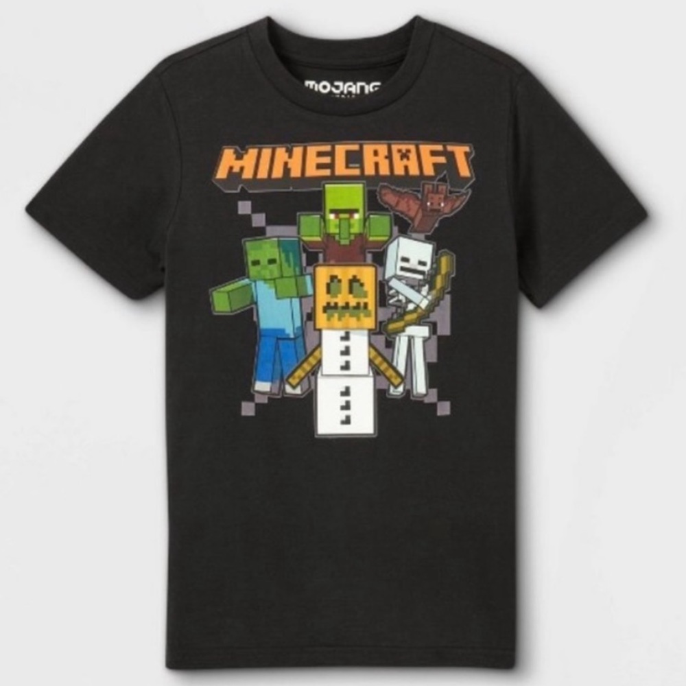 Minecraft tee shirt